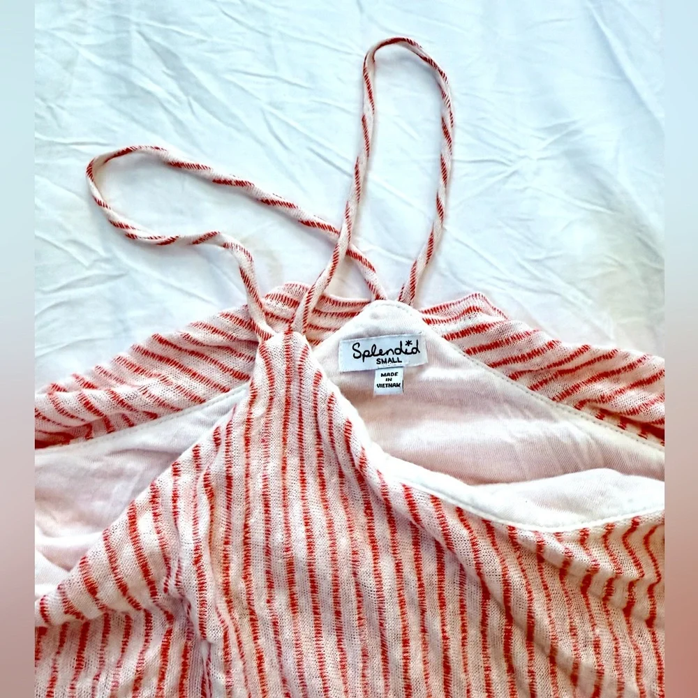 Splendid Linen Blend Halter Dress - Picture 3 of 3